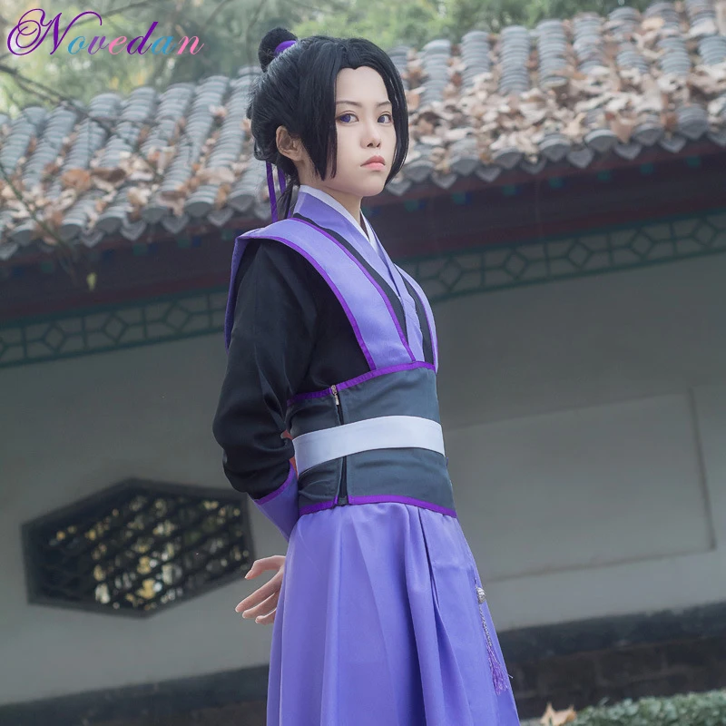 

Halloween Cosplay Animated Version Jiang Cheng Wei Wu Hao Juvenile Anime Costume Cosplay Ancient Hanfu Ninas