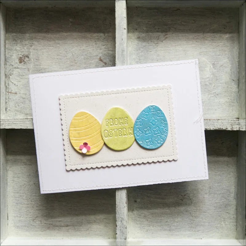 Paperart Gansai Tambi Pearl Colors Ostern Karte Charlie und Paulchen-2200223