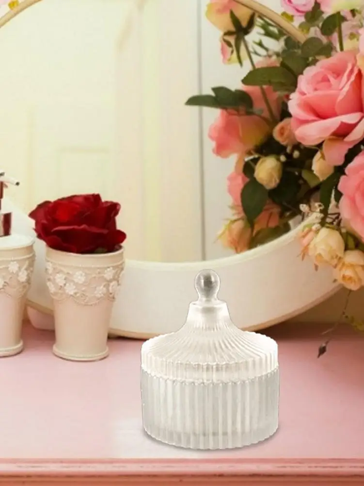 DIY Кристалл эпоксидная Форма Мода ручной работы Коробка для хранения ювелирных изделий силиконовая форма круглый для косметики коробка для хранения с крышкой