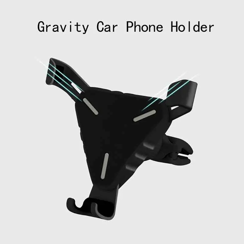 Автомобильный держатель для телефона iPhone 8X6 Plus Gravity Reaction Air Vent держатель для телефона зажим держатель для сотового телефона Подставка для samsung S8