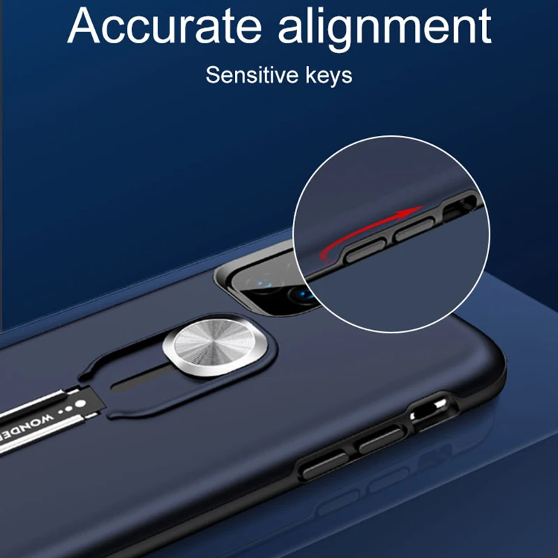 Силиконовый чехол подставка с кольцом на палец для iPhone 12 11Pro XS Max XR X 8 7 6 S