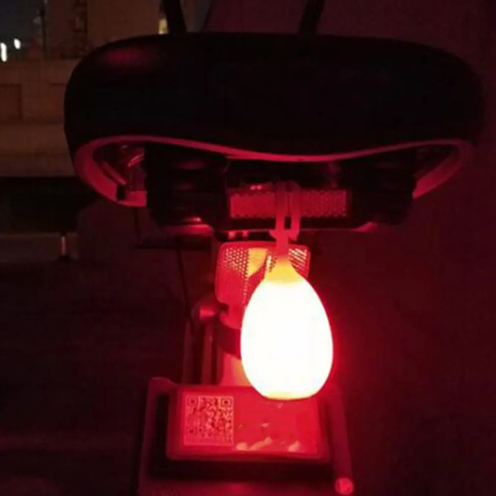 Велосипедный, зарядка от USB задний фонарь силиконовый светильник творческое яйцо свет открытый рюкзак лампа подвесной светильник