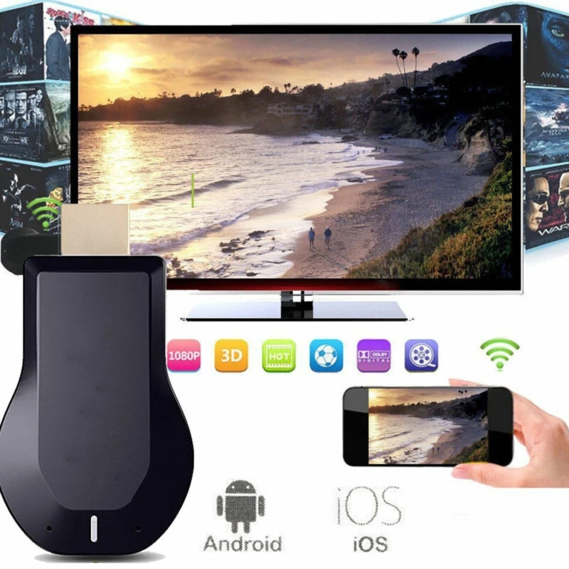 Anycast M2 Plus Wifi ключ беспроводной приемник DLNA Airplay Miracast 1080P HDMI для сотового телефона 200bitem 11