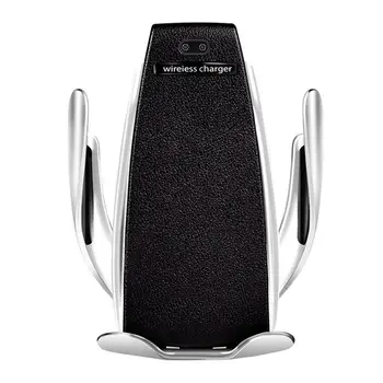 

S5 Smart Sensor Car Wireless Phone Charger 60% Off-automatic Clamping Wireless Car Charger Mount Utility Car Item