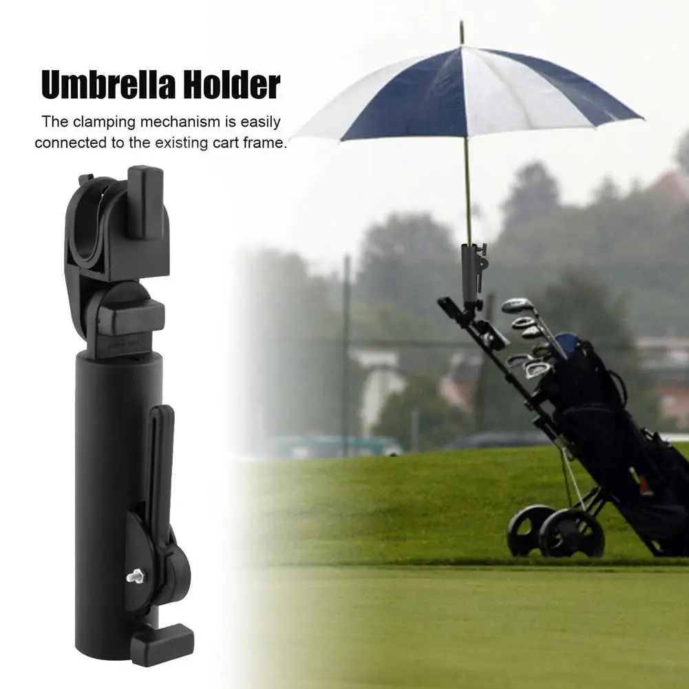 Universal Golf Cart Umbrella Holder Adjustable Golf Trolley Umbrella
