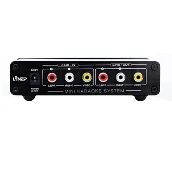 

A933 Karaoke Mixer Professional Mini Karaoke Mixer With Reverb Mixing Dual Microphone Volume Controller