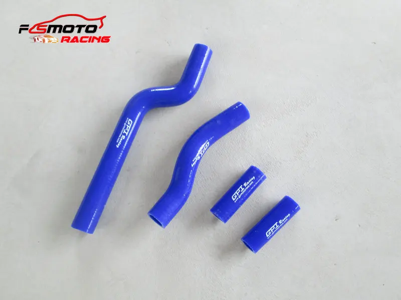 Силиконовый шланг радиатора для Yamaha YZ250 YZ 250 02 03 04 05 06 07 08 комплект синего цвета
