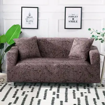 

Stretch Slipcovers Sectional Elastic Stretch Sofa Cover for Living Room Couch Cover L shape Armchair Cover Single/Two/Three seat