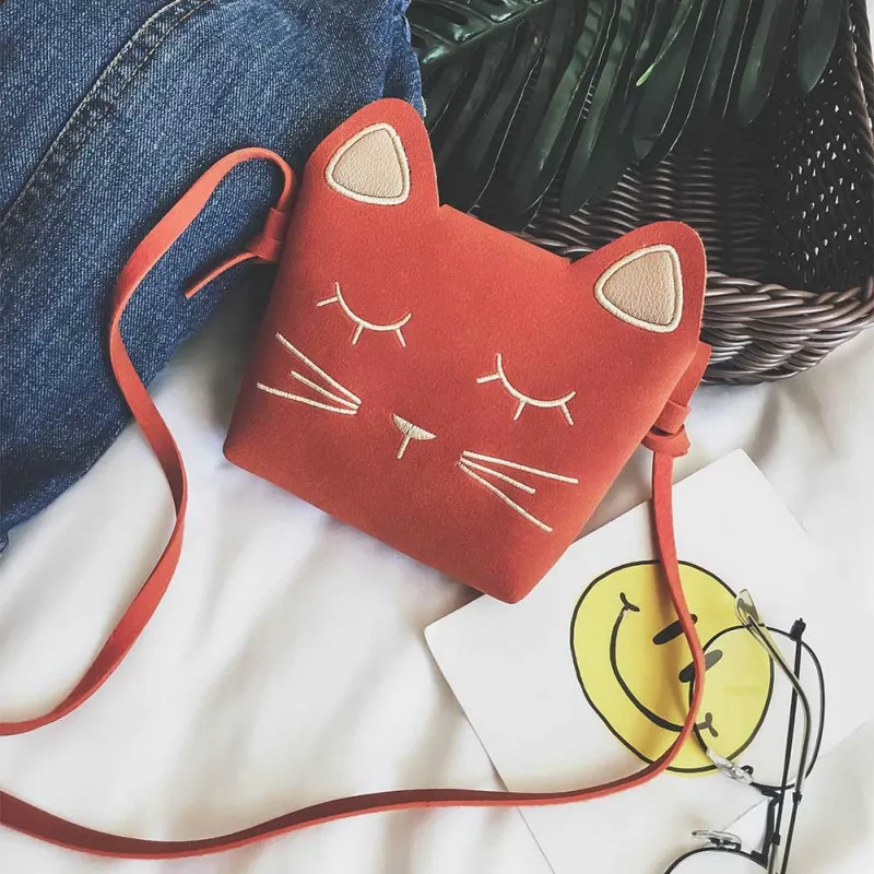 Новые милые плюшевые рюкзаки игрушки кошки мини-сумки для девочек сумки-мессенджеры в стиле принцессы Детские кошельки