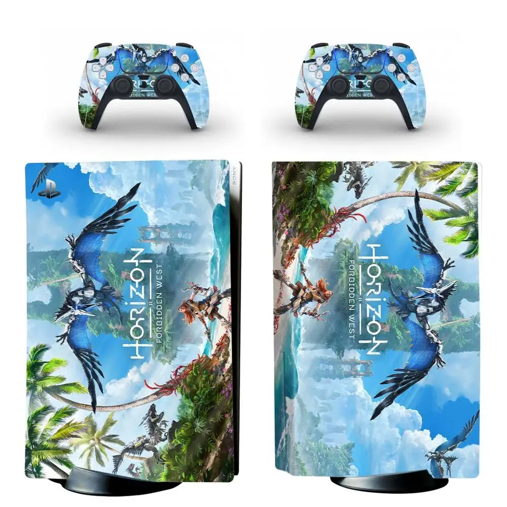 Horizon 2 Ps5 Standard Disc Edition Skin Sticker Decalcomania Cover Per Playstation 5 Console E Controller Ps5 Skin Sticker Vinyl