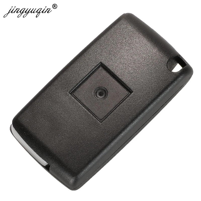 JINGYUQIN FOR PEUGEOT 4007 ET 4008 CITROEN C-CROSSER C4 AIRCROSS 2 BUTTON FLIP REMOTE KEY CASE SHELL FOB MIT-11R BLADE CE1731