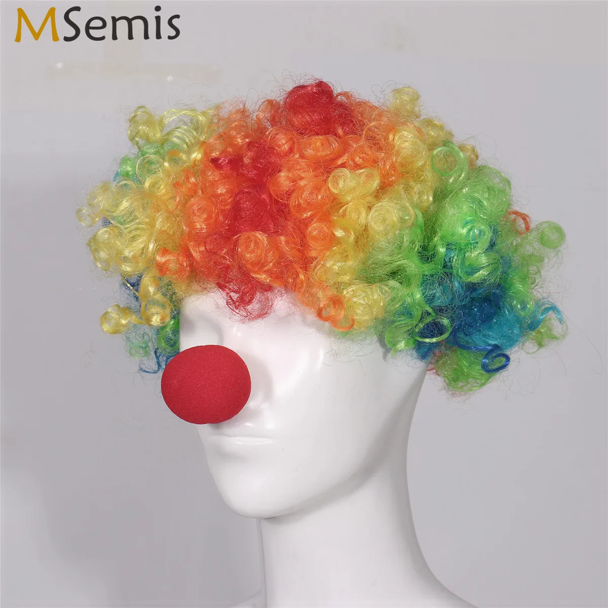Childrens New Design It Clown Style Ginger Wig 
