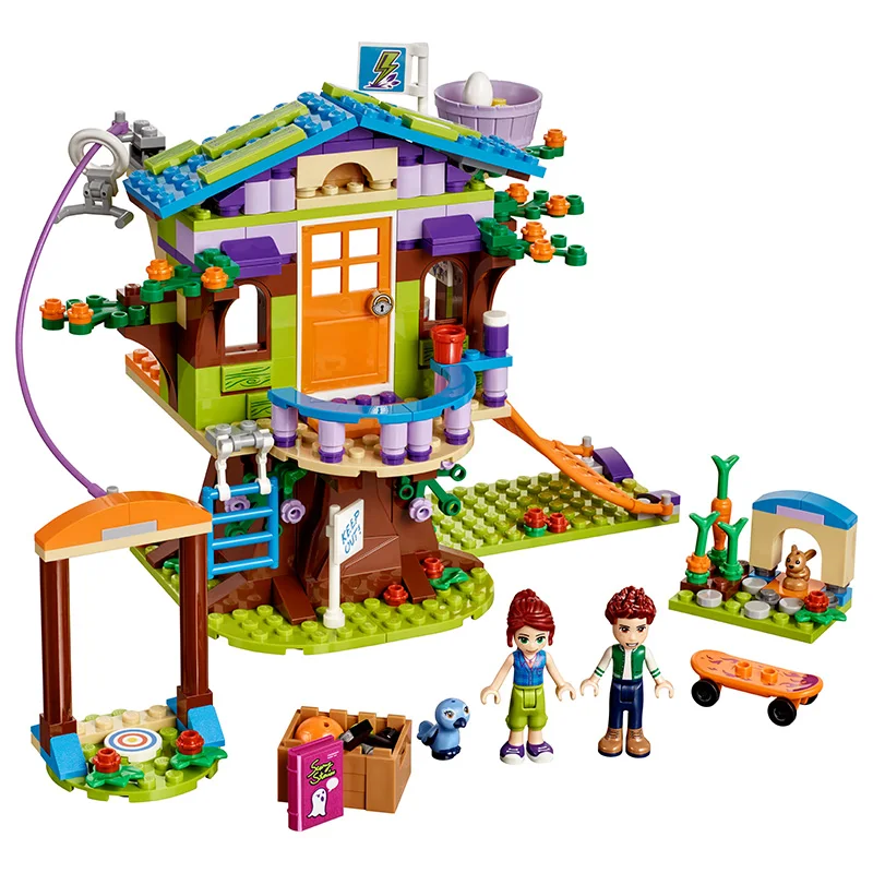 

357pcs Mia's Tree House Building Blocks Compatible Legoinglys Girls Friends Stacking Bricks Figures Toys For Children Gifts