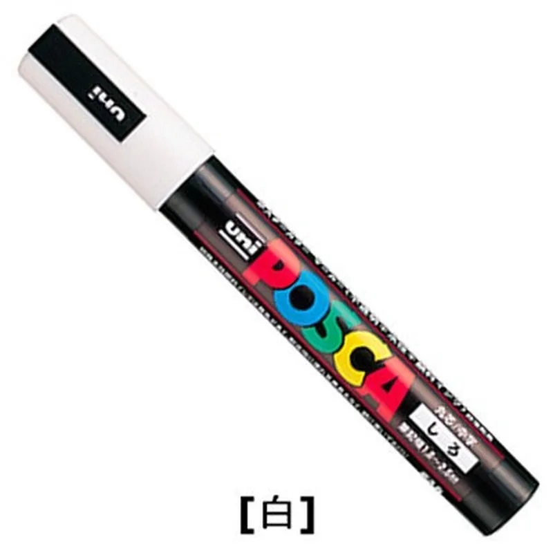 Новинка Posca яркие фломастеры для рисования школьные и офисные принадлежности