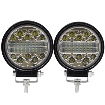 

Round LED Lights Worklights 6000K DC9-30V Anti Dust Anti corrosion Set Floods Car