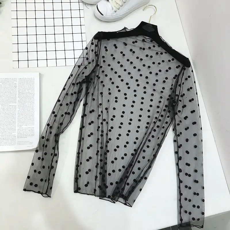 camiseta rejilla blanca