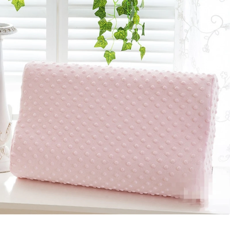 Cena Poduszka zapamiętująca z pianki wolno odkształcająca się poduszka ortopedyczna miękka poduszka masażer do opieki zdrowotnej podróż śpiąca lateksowa poduszka pod szyję włókno