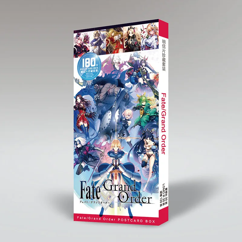 Аниме fate grand order открытка игрушка fitego Волшебная бумажная открытка Коллекционная открытка игрушки подарки