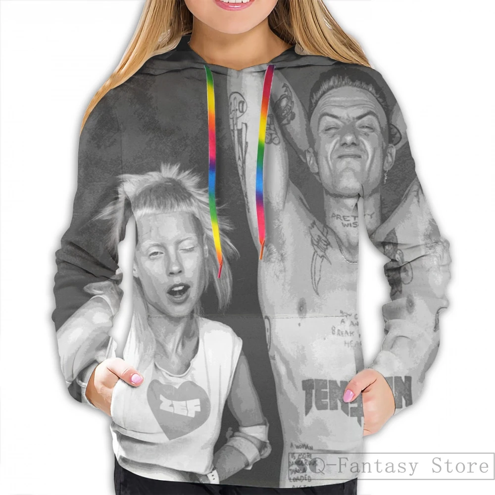 Мужские толстовки, свитшоты для женщин funny Die Antwoord print casual hoodie Streatwear - Цвет: Women