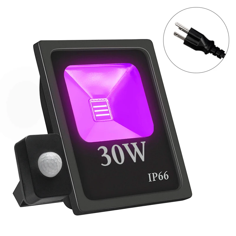 [Seven Neon] Профессиональный ультрафиолетовый IP66 395NM 30 Вт инфракрасный сенсор клей быстрого высыхания бактерицидный свет рептилий стерилизатор Led УФ лампа