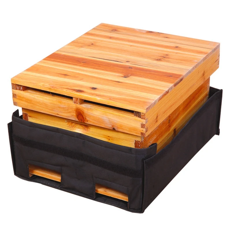 

Beehive Heat Preservation Cover Thickened Canvas Cover Beekeeping Tool Special Bees Overwintering Beekeeping Accessories16