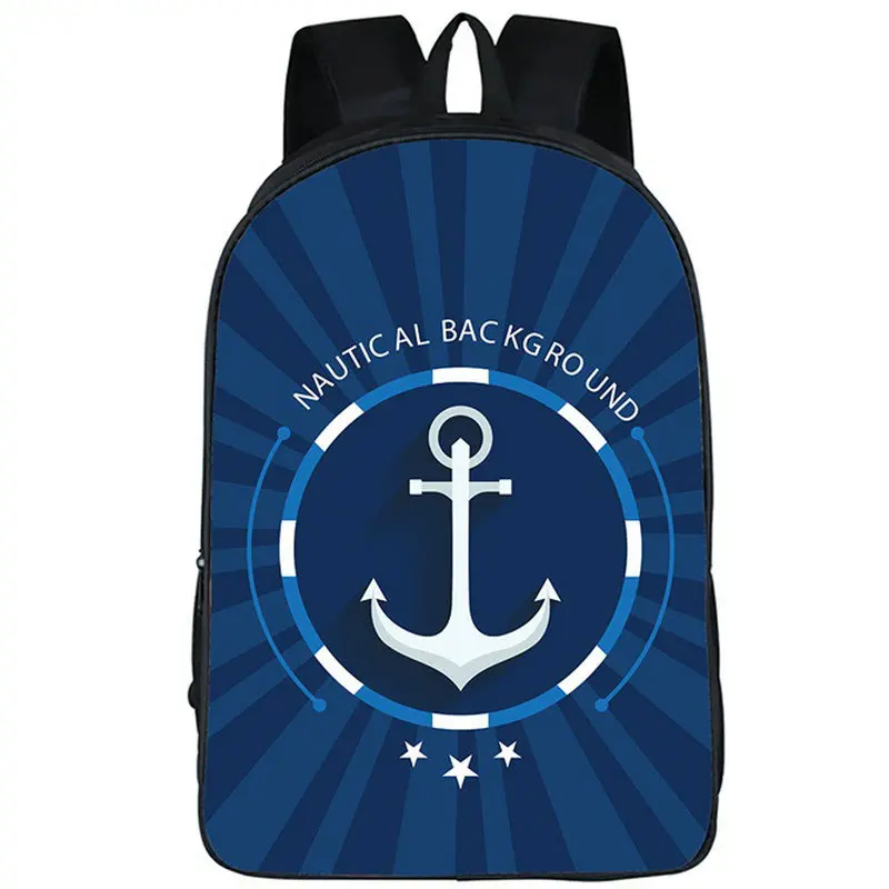 Nautical Backpack Sailor Background 