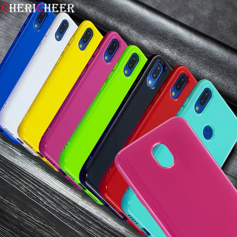 Блестящий цветной чехол для Xiaomi Redmi 8A 8 силиконовый гелевый Чехол Note Pro |