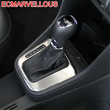 

Auto Door Handle Gear Automobile Decorative Chromium Car Styling Sticker Strip Decoration 13 14 15 16 17 18 19 FOR Skoda Rapid
