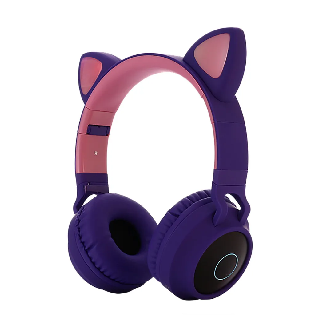 BT028C Фэнтези эльф Bluetooth 5,0 беспроводные наушники светодиодный кошачий ухо шумоподавление наушники стерео гарнитура Cascos Musica