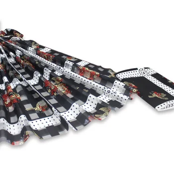 

pure silk fabric organza fabric african fabric abkara african wax print fabric 3+3yards organza ribbon silk for dress B2-E7