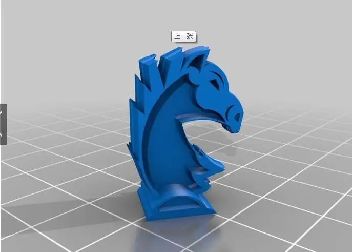 Шахматная лошадь 3D печать служба быстрого прототипирования согласно вашему