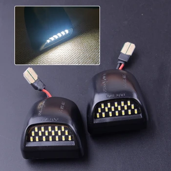 

CITALL New 2PCS License Plate Light Lamp LED Fit for Chevy Silverado Avalanche GMC 1999-2013 68168 15805196 1ALLP00003
