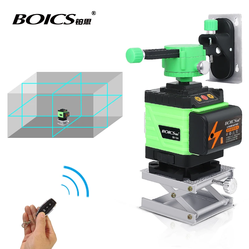 Бесплатная доставка Boics Лазерная поперечная линия 360 градусов вращающийся