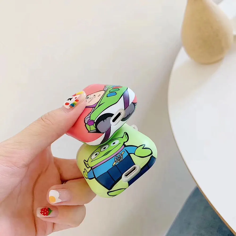 Новый чехол Woody Toy Story Alien из мягкого силикона с Bluetooth и беспроводными наушниками для Apple AirPods 1 2 Buzz Box, чехол для гарнитуры coque capa