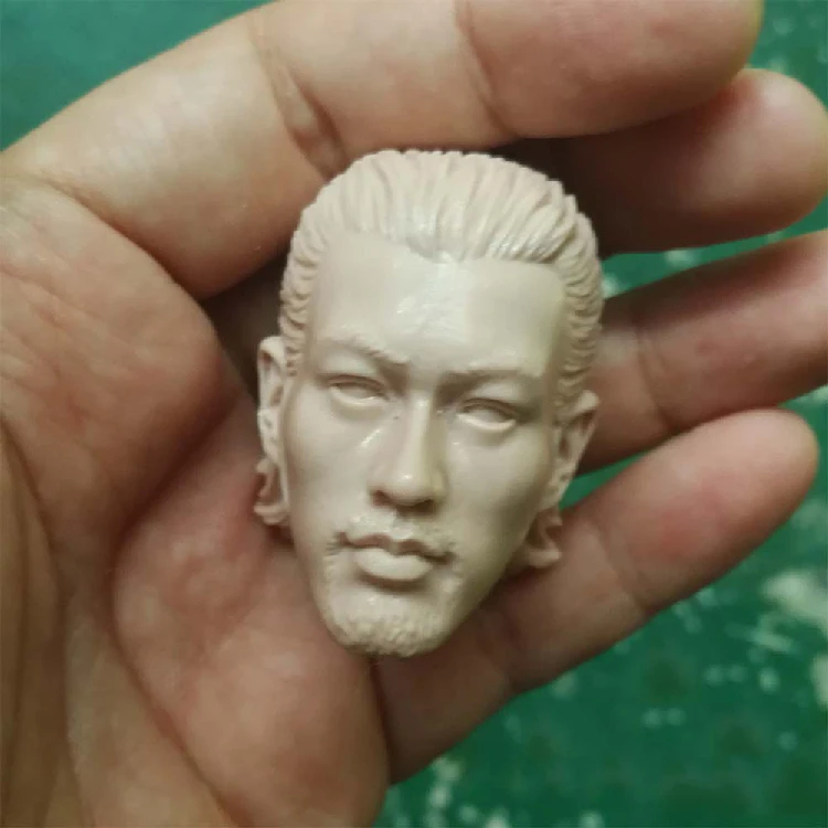 1/6 Азиатский мужской Неокрашенный голова Лепка для 12 &quotфигурки | Игрушки и хобби