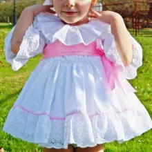 Новые украшения для волос платье с бантом осеннее Кружевное белое платье-пачка принцессы для свадебной вечеринки