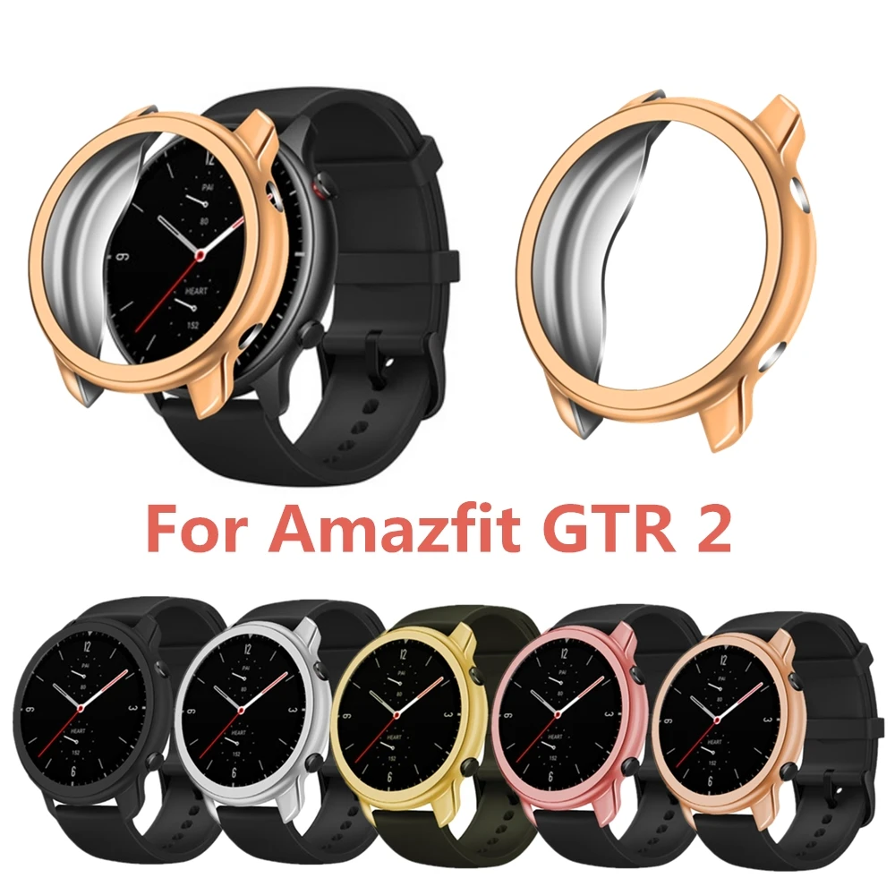 Мягкий защитный чехол из ТПУ для Huami Amazfit GTR 2 часов защитная рамка Xiaomi GTR2/GTR