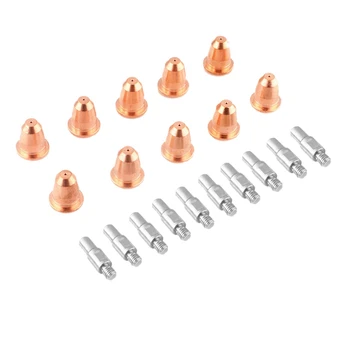 

S45 S54 Part PD0116-08 PR0110 Trafimet Air Plasma Cutter Torch Consumables 21Pcs