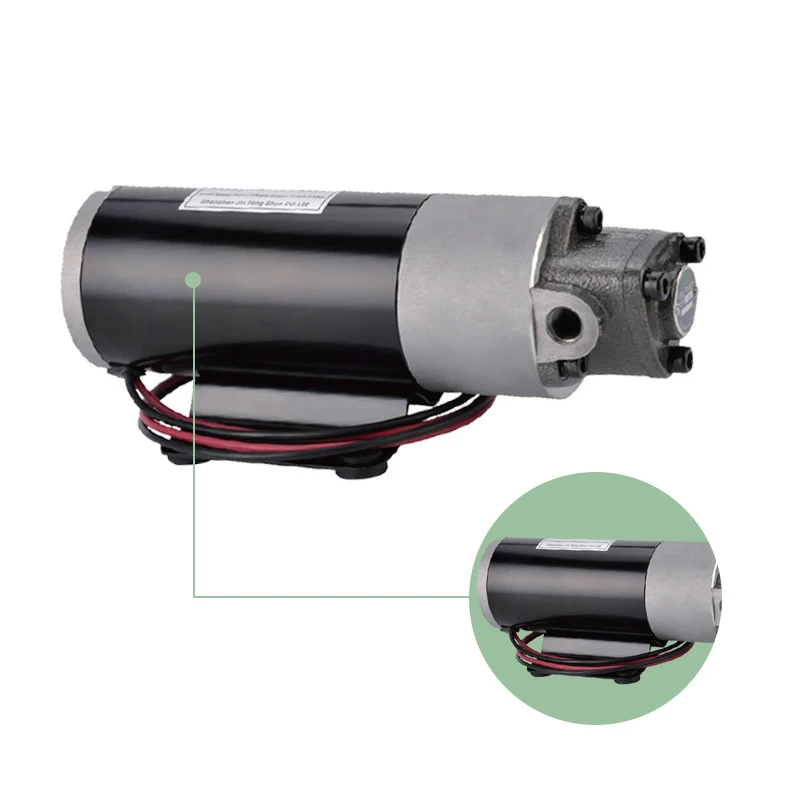 DC12V 4.5LPM(1.19GPM) шестеренный масляный насос, прочный масляный насос, электрический смазочный насос