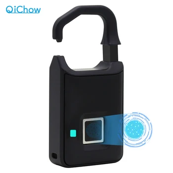 

Fingerprint-Lock Smart Lock Home Luggage Dormitory Locker Outdoor Waterproof USB Anti-Theft Security Keyless Electronic Padlock