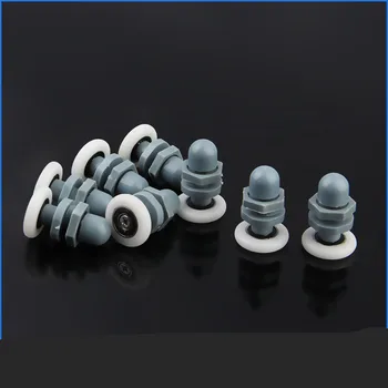 

8 PCS Shower Rooms Cabins Pulley &Shower Room Roller /Runners/Wheels/Pulleys Diameter 25mm