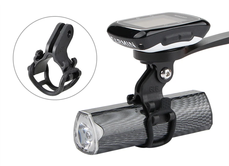 Велосипедный дорожный компьютерный держатель для Garmin Cateye Bryton Gopro, держатель фонарика, подставка для велосипеда, изогнутый руль, держатель для компьютера