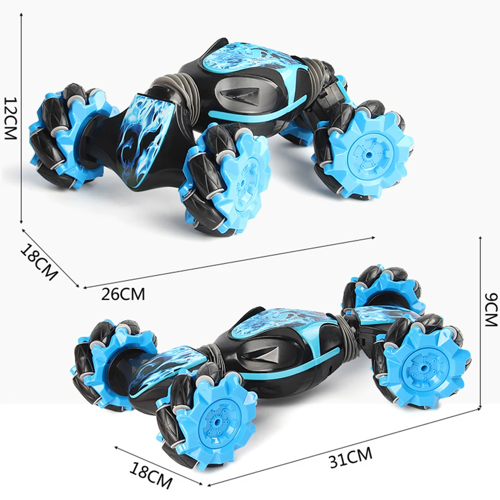 Трюк пульт дистанционного управления скручивающаяся машина внедорожный автомобиль дрейф Дрифт танцующий двухсторонний Вождение трюк автомобиль gesto