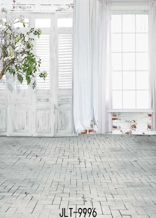 

SHENGYONGBAO Vinyl Custom Wood Photography Backdrops Props Children Photo Studio Background SJY-32