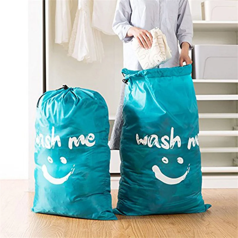 Organizador de ropa sucia multifuncional, bolsa de de ropa sucia de viaje con cierre de cordón, bolsas de vacío para - Hogar y jardín
