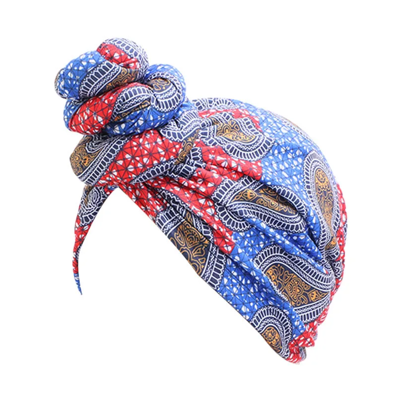 Модный Африканский головной галстук тюрбан бандана шапка платок тюрбан с цветком элегантная шапка Хемо шапка аксессуары для волос