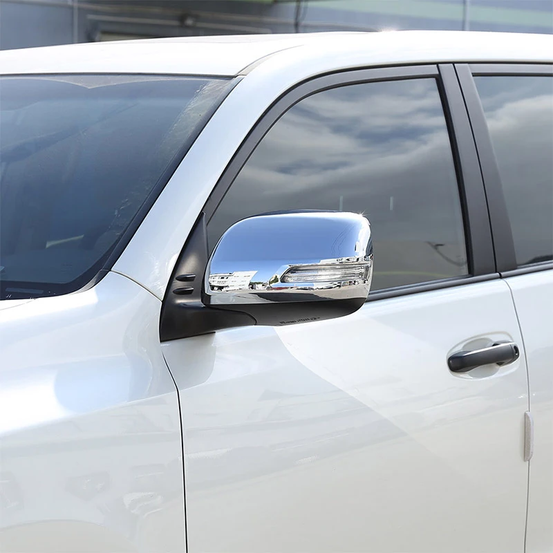 Для Toyota Land Cruiser Prado Fj150 150 2010- боковое зеркало заднего вида из абс крышка Накладка аксессуары