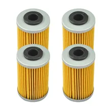 4 шт. Мотоцикл масляный фильтр для KTM 125 200 390 620 690 Duke RC 250 400 EXC гоночный 450 520 525 620 625 640 660 SXC Супермото