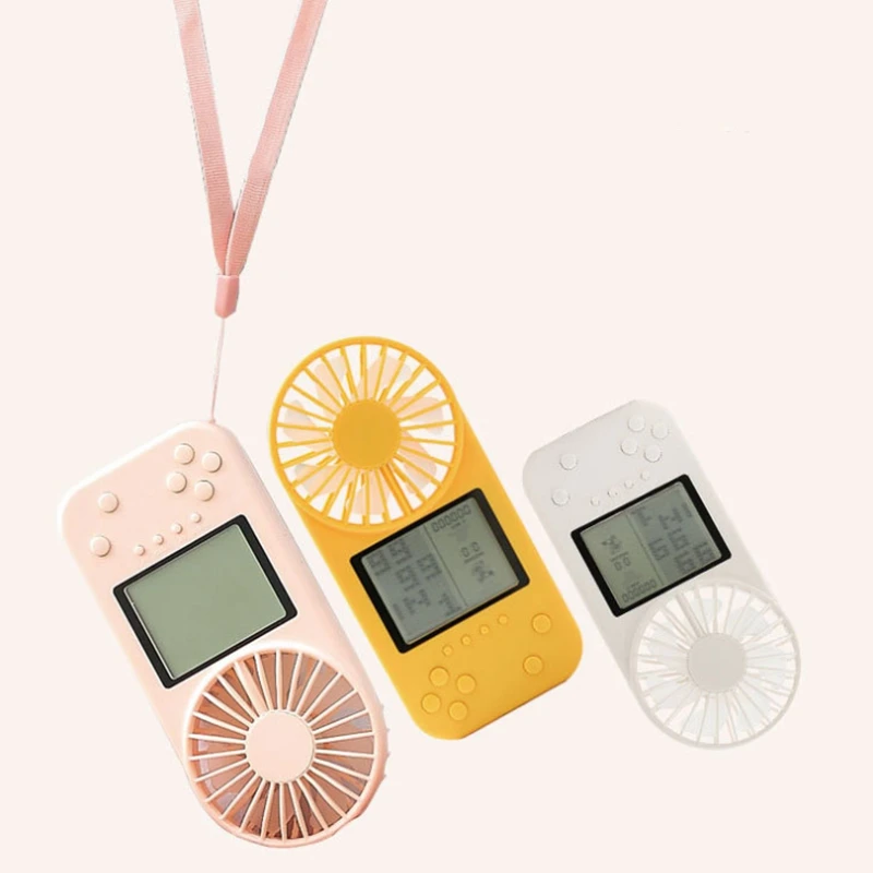 Handheld Game Console with USB Fan Color Display Retro Mini Personal | Бытовая техника