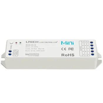 

RGBW LED Strip Light RF Controller Mini LED Controller Remote RF Wireless Control RGBW RGBWW Ribbon Tape Lamp (M4-Touch) jk186